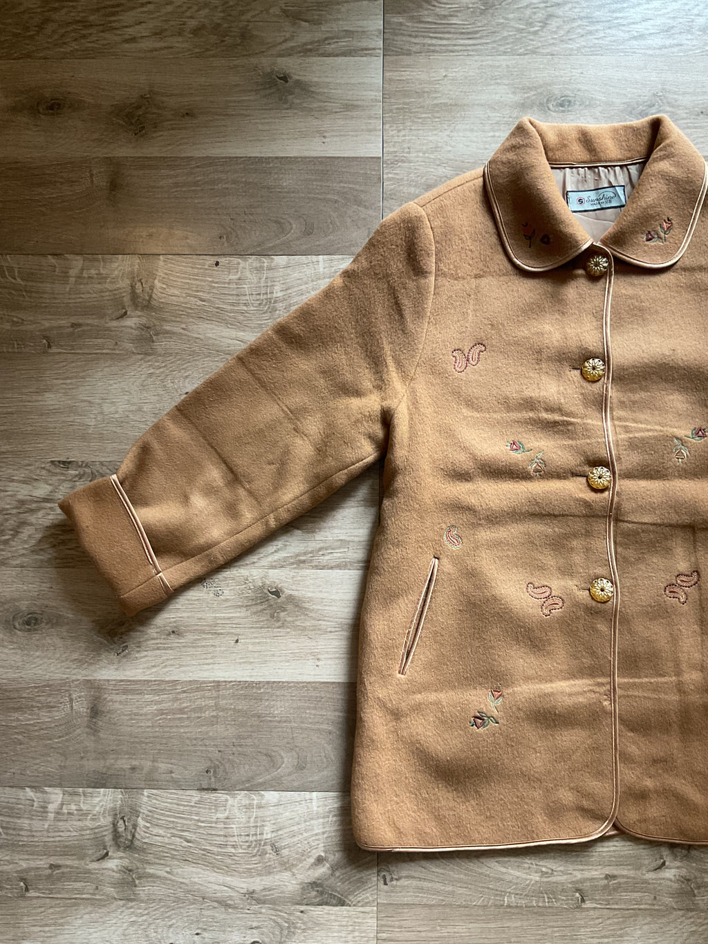 Vintage Embroidered Coat