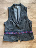 Embroidery Pattern Waistcoat