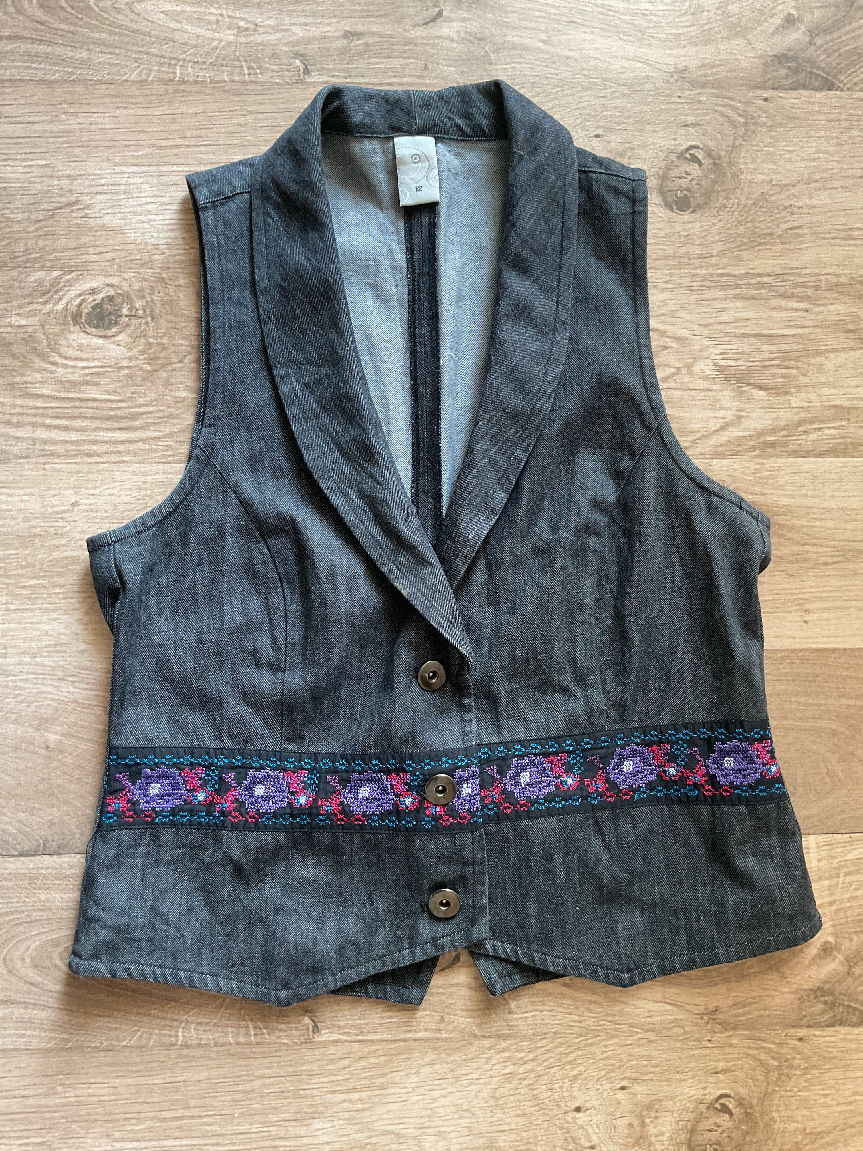 Embroidery Pattern Waistcoat
