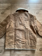 Poly-Suede Faded Brown Jacket