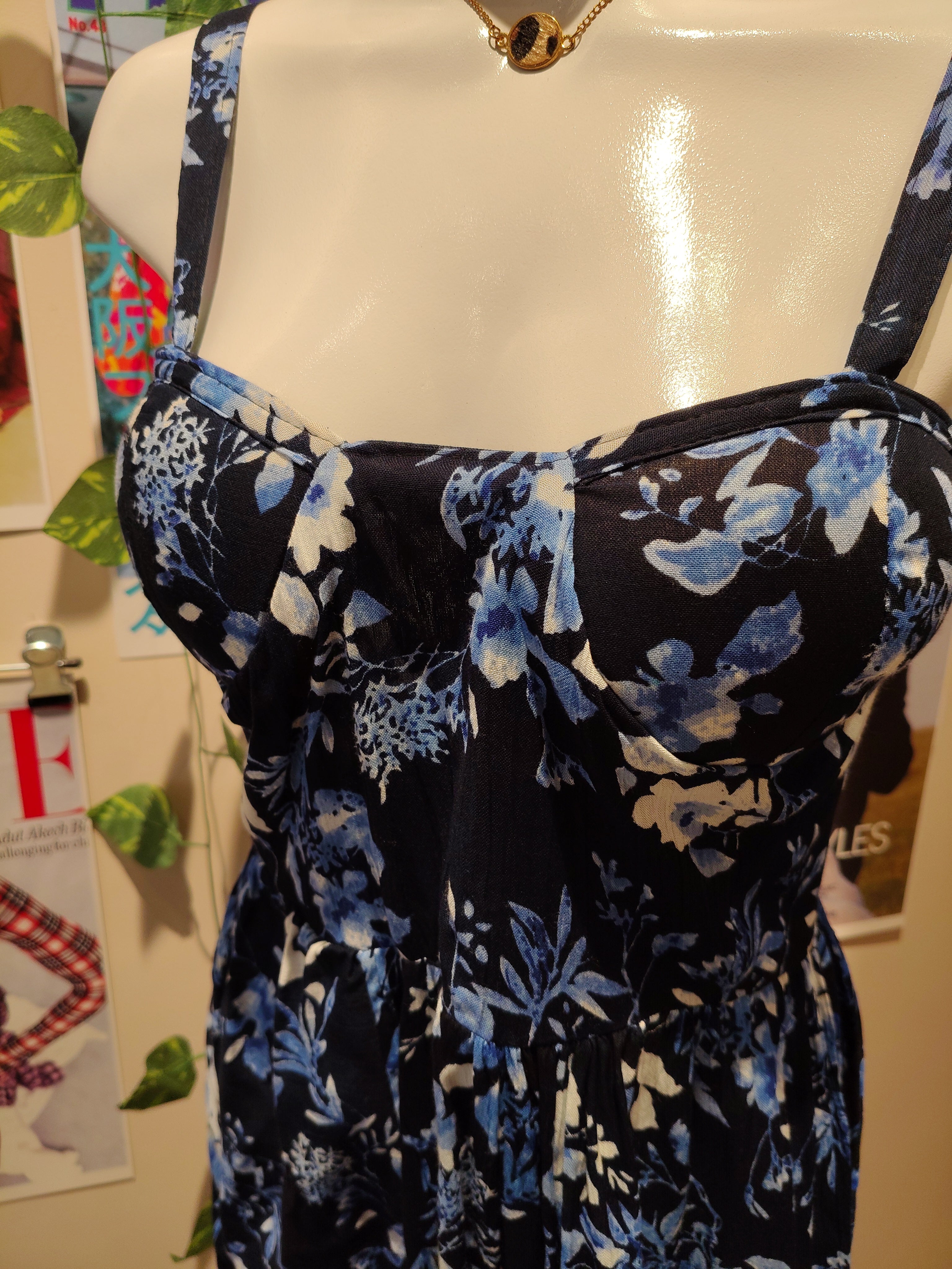ocean dress. bust 34-36-38