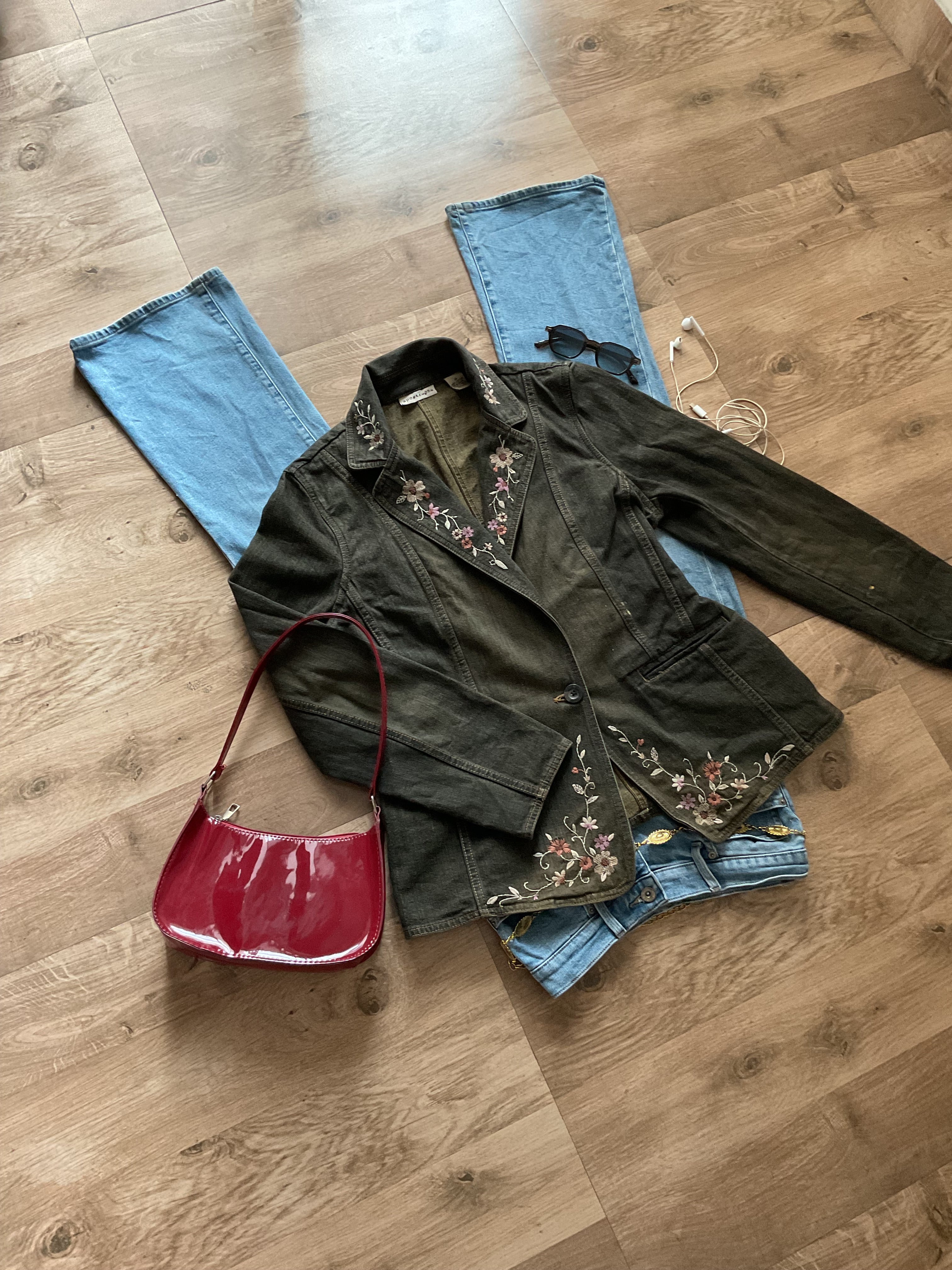 Felicity Embroidered Denim Jacket