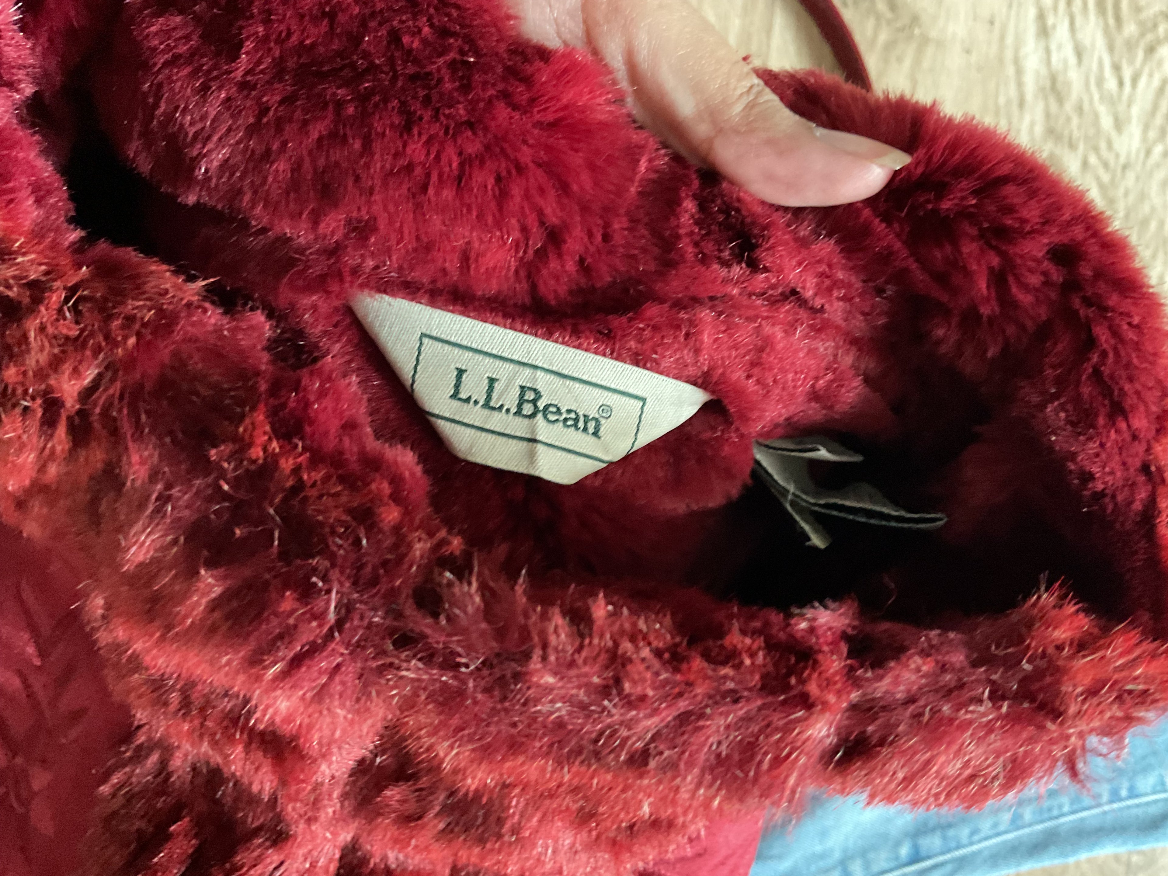 Red Romantics Suede Overcoat