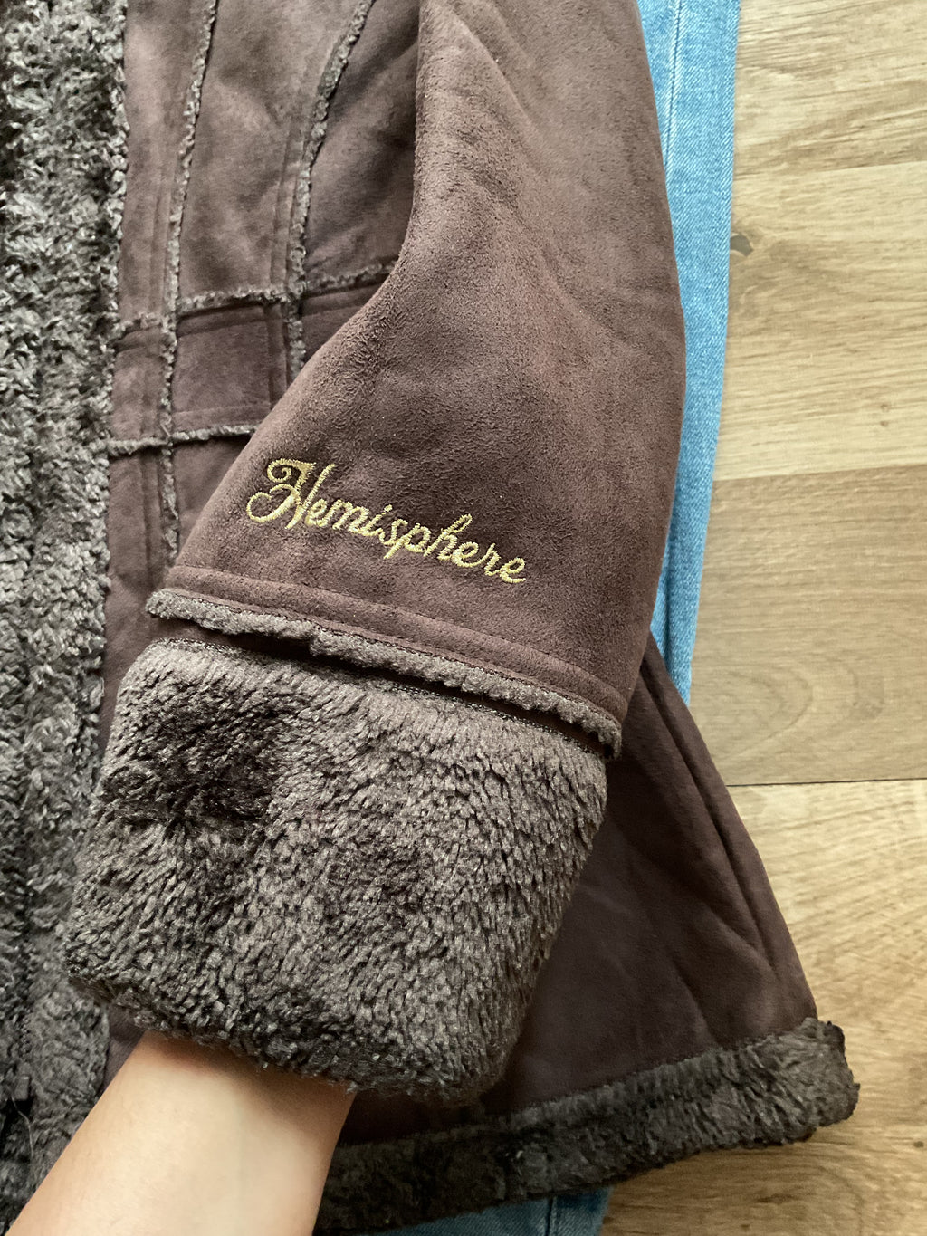 Hemisphere Brown Suede Jacket