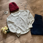 Checker Zip Up