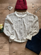 Checker Zip Up