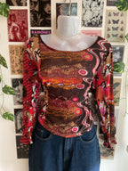 Gault*er Coded Mesh Top
