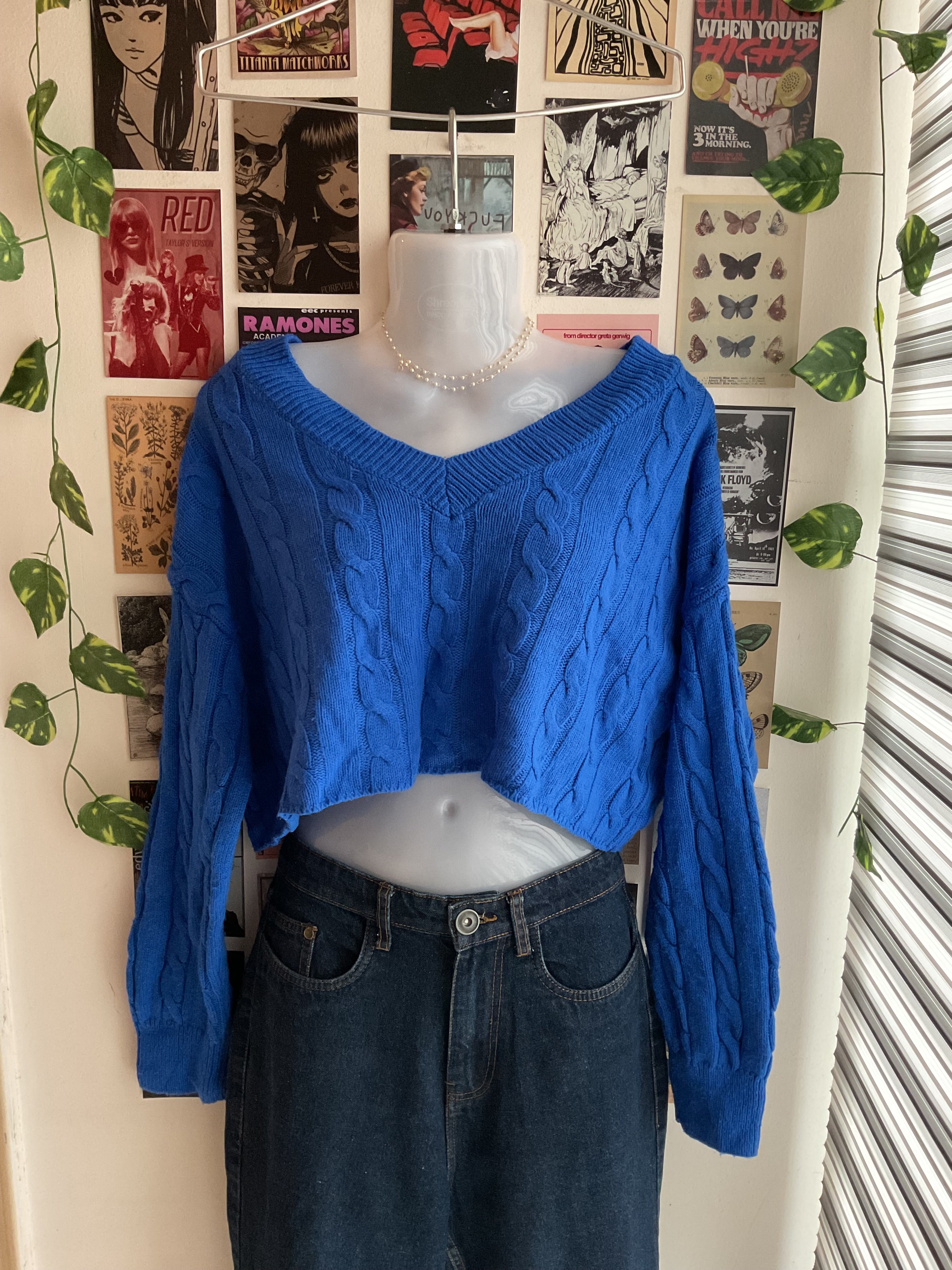 Cropped Prim*rk Jumper