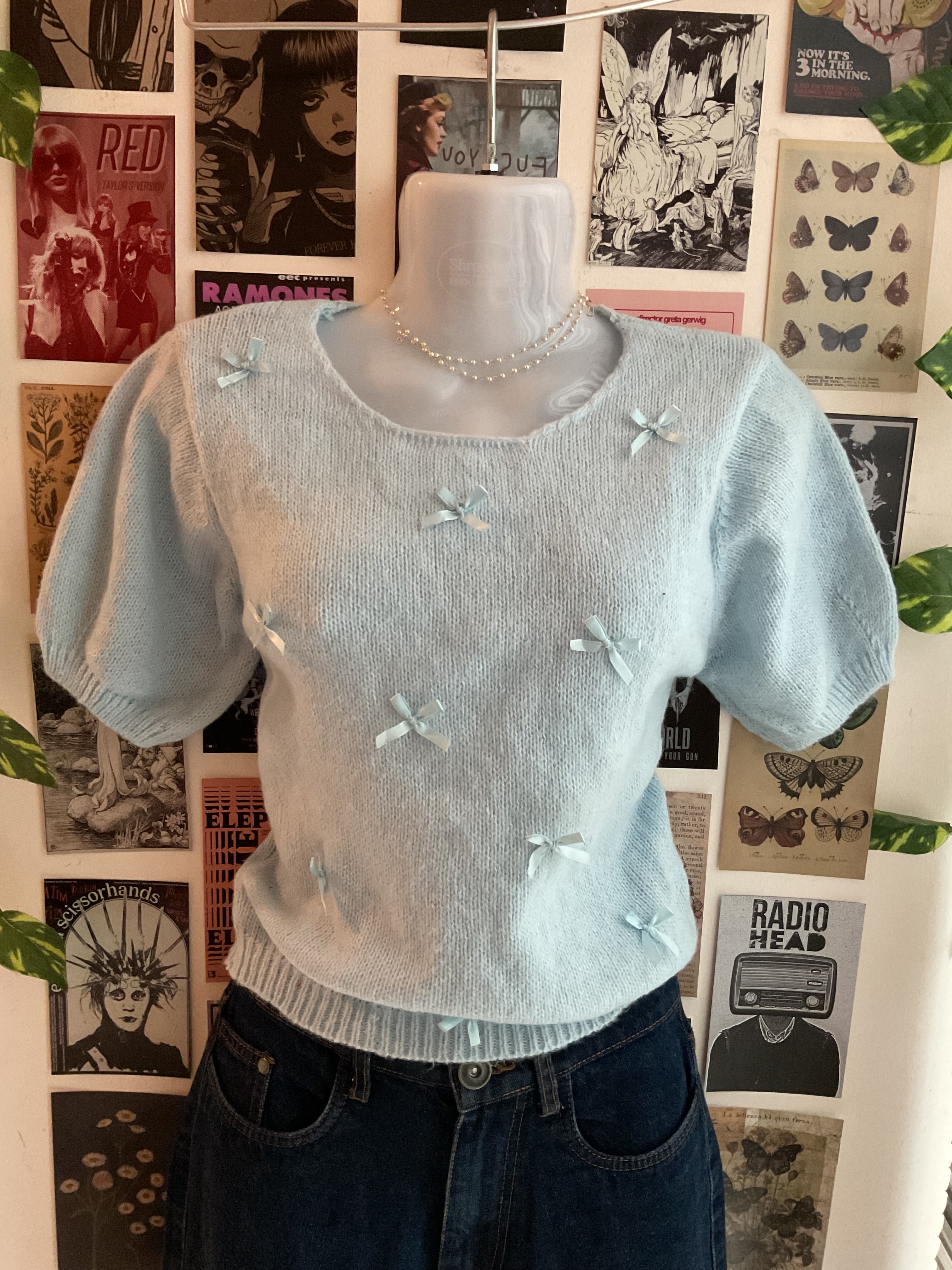 Baby Blue Knit