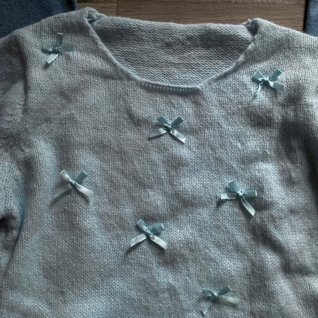 Baby Blue Knit
