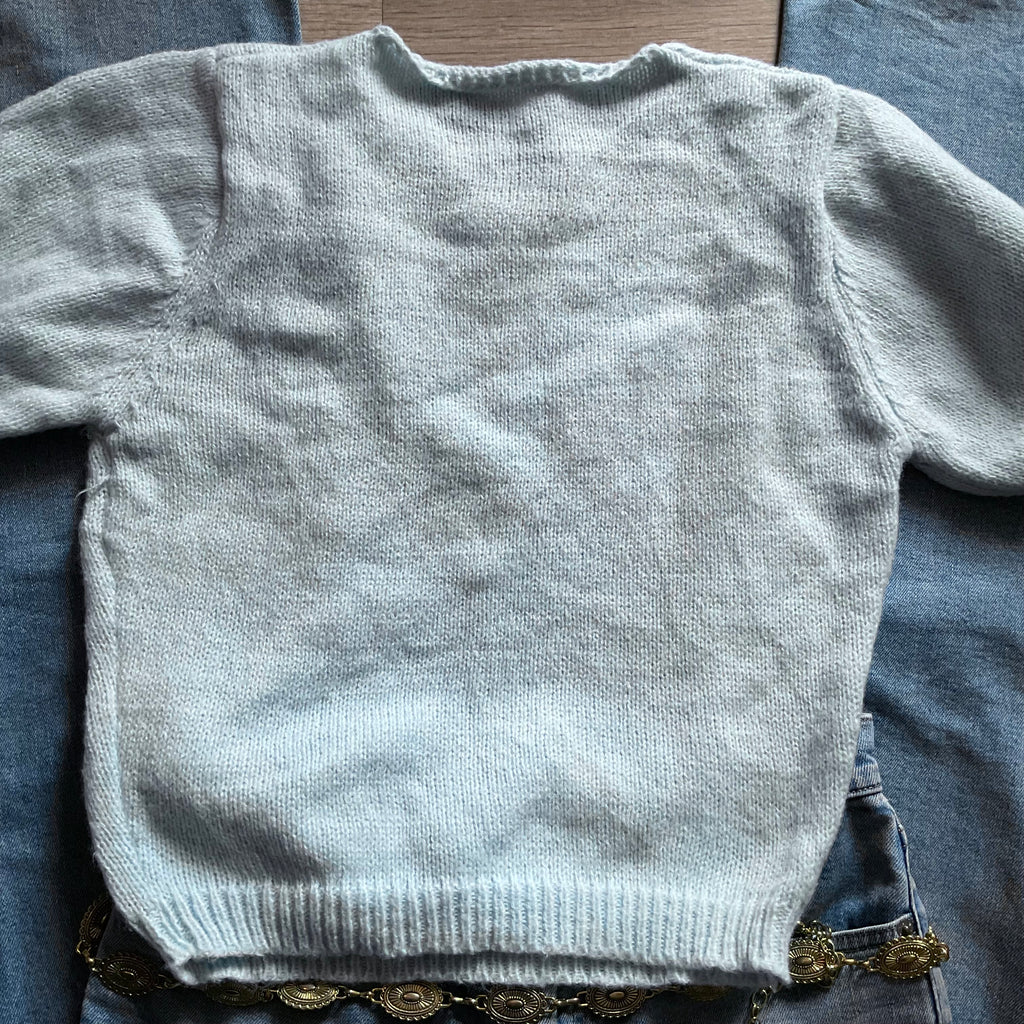 Baby Blue Knit