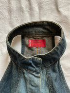 L*vi's Halter Denim Waistcoat