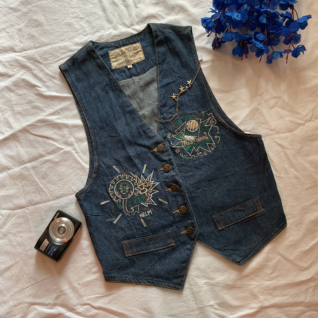 Japanese Denim Waistcoat