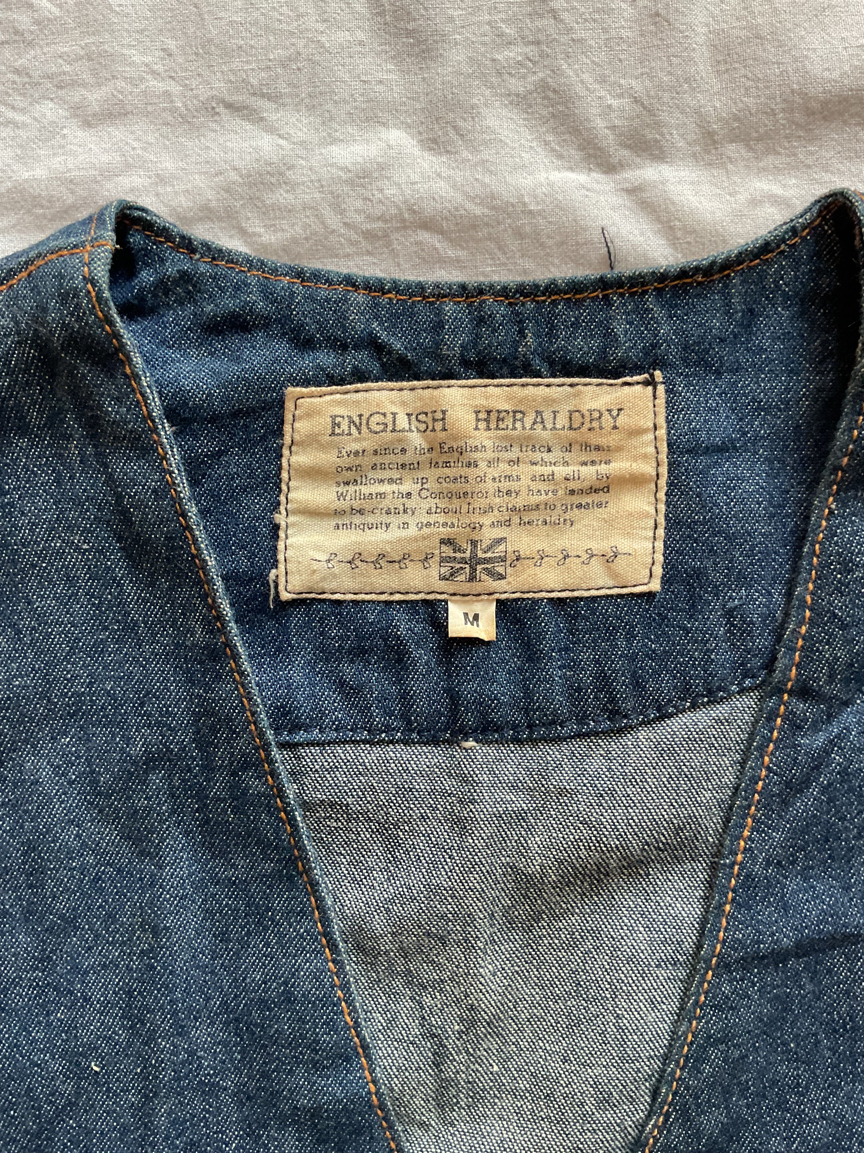 Japanese Denim Waistcoat