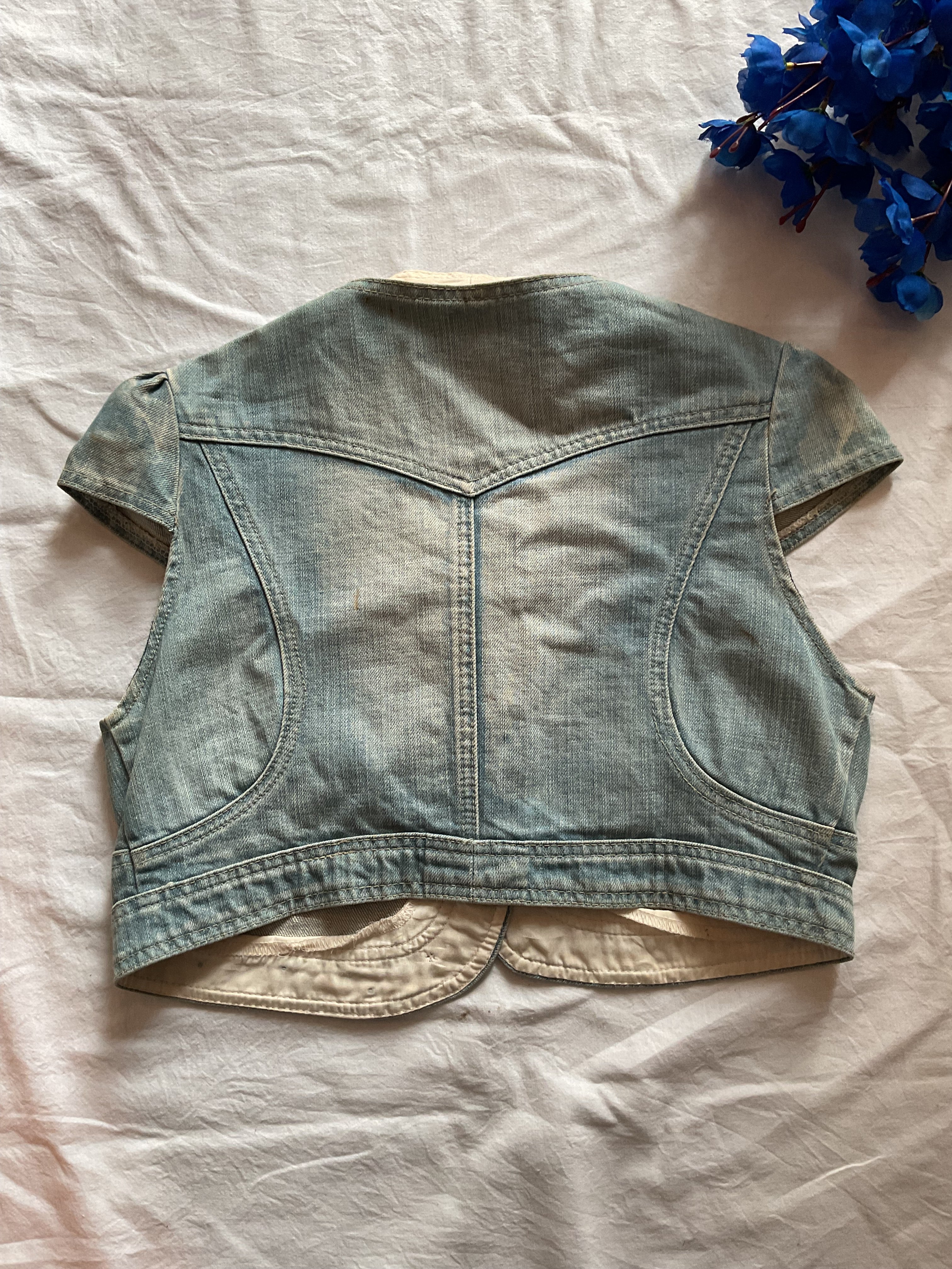 Viet Doll Denim Top