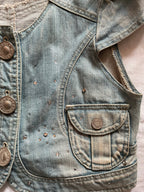 Viet Doll Denim Top