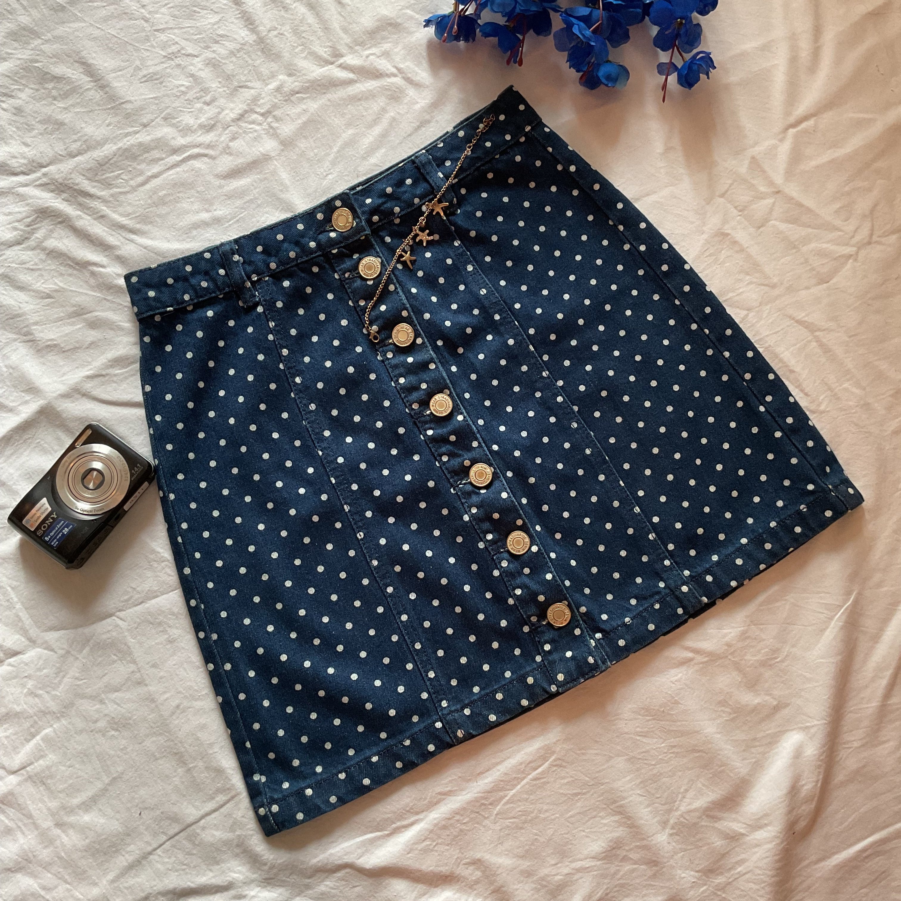 Mini Polka Skirt