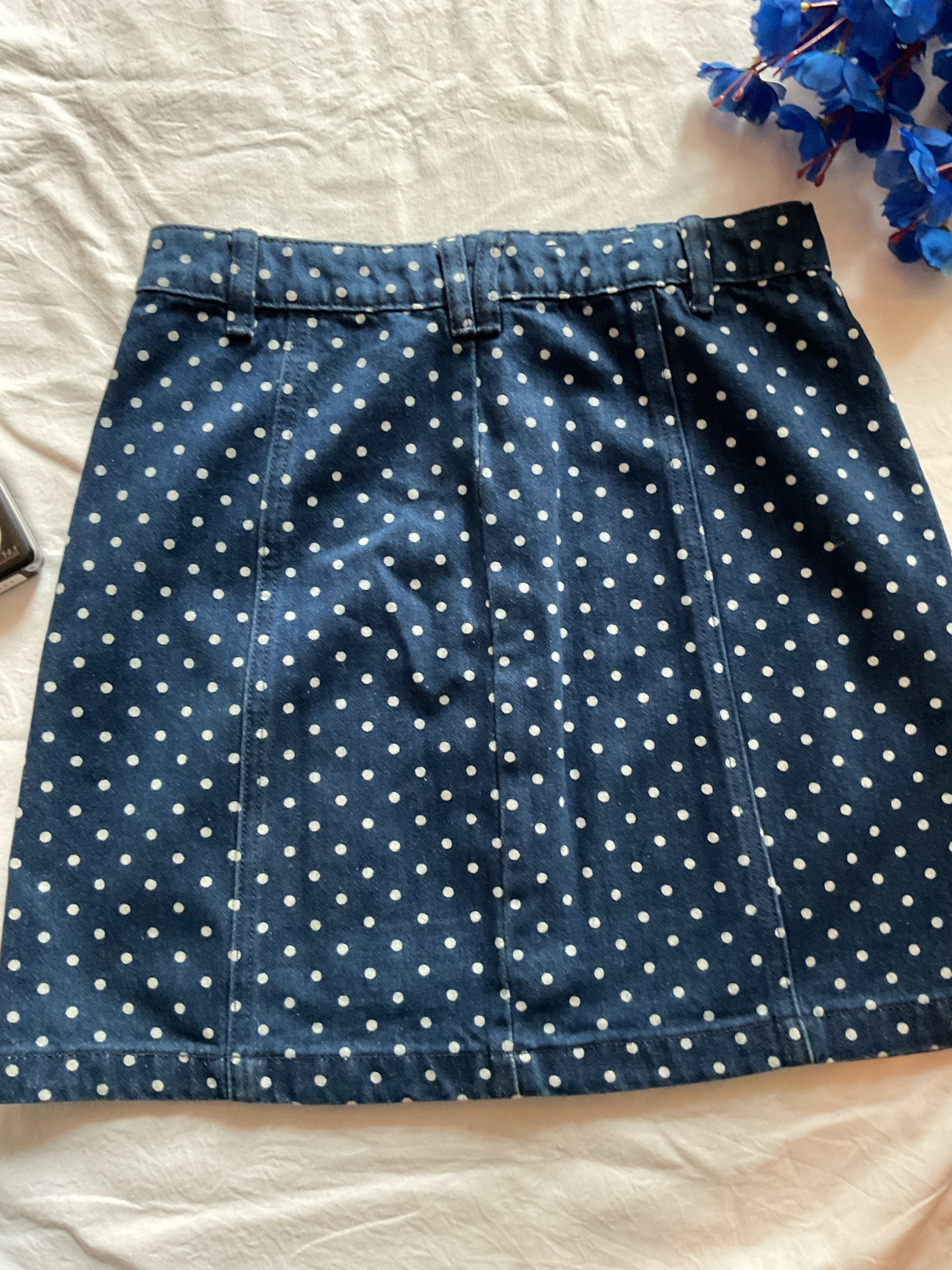 Mini Polka Skirt