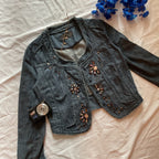Handmade Stone Beauty Denim Jkt