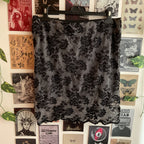 Z*ra Midnight Lace Mini Skirt