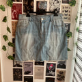 Denim Rush Mini Skirt