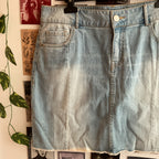 Denim Rush Mini Skirt