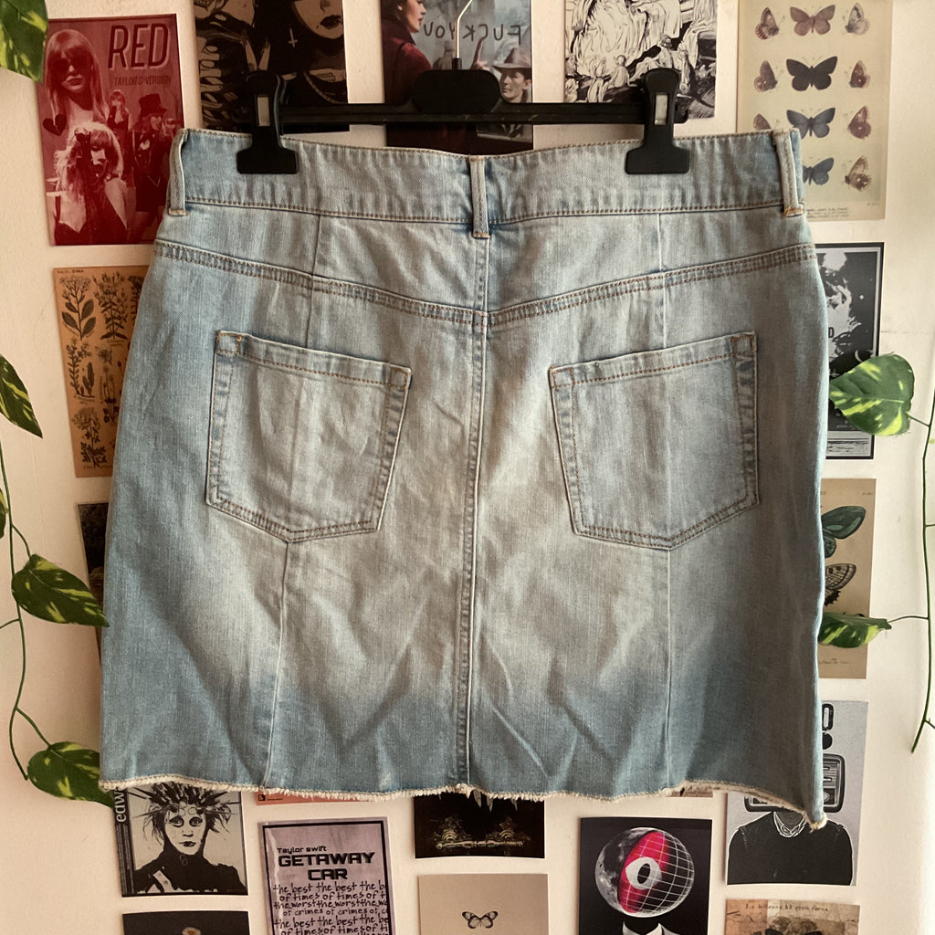 Denim Rush Mini Skirt