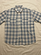 Cobalt Check Slim Shirt