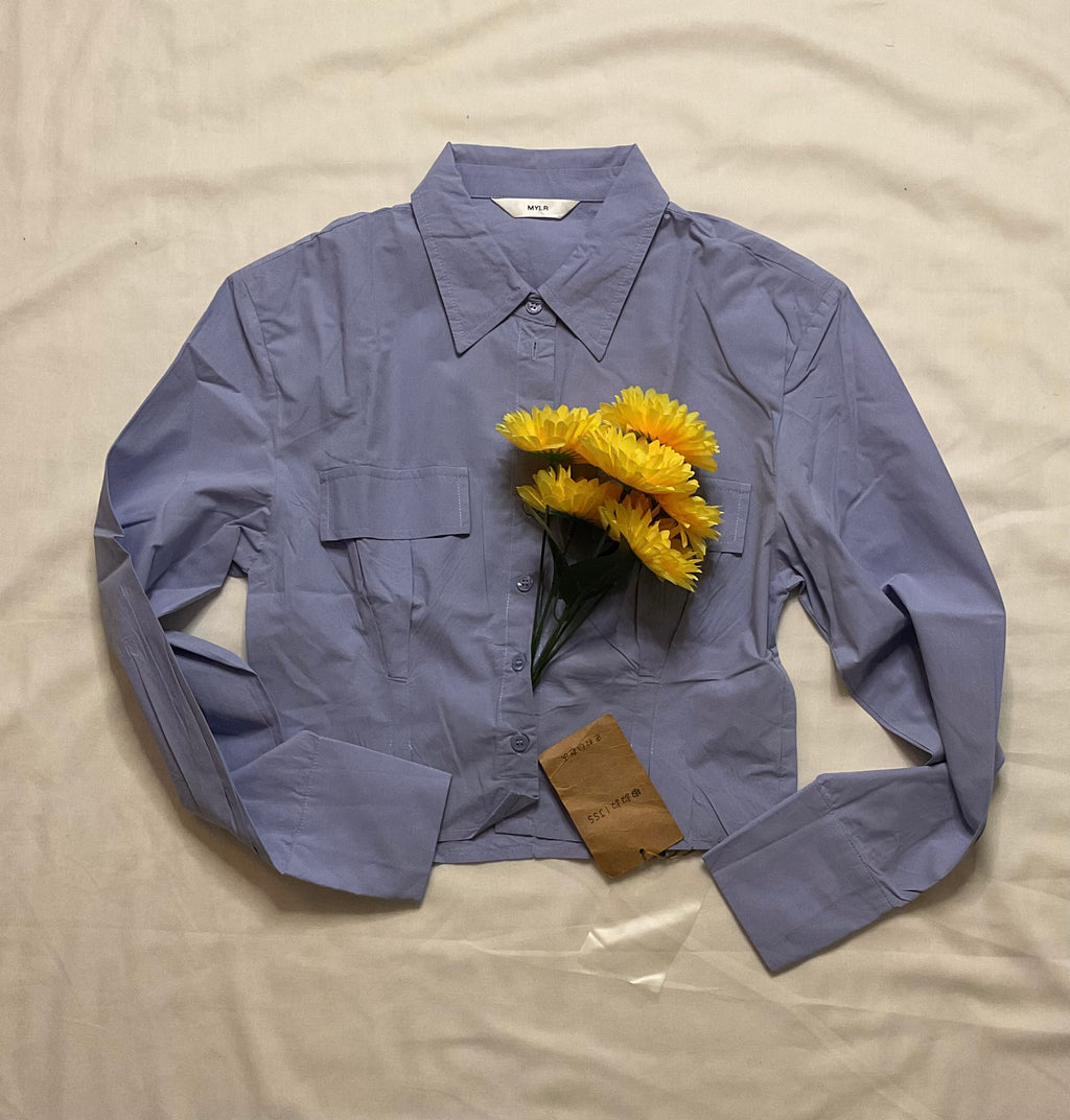 Orchid Cropped Shirt