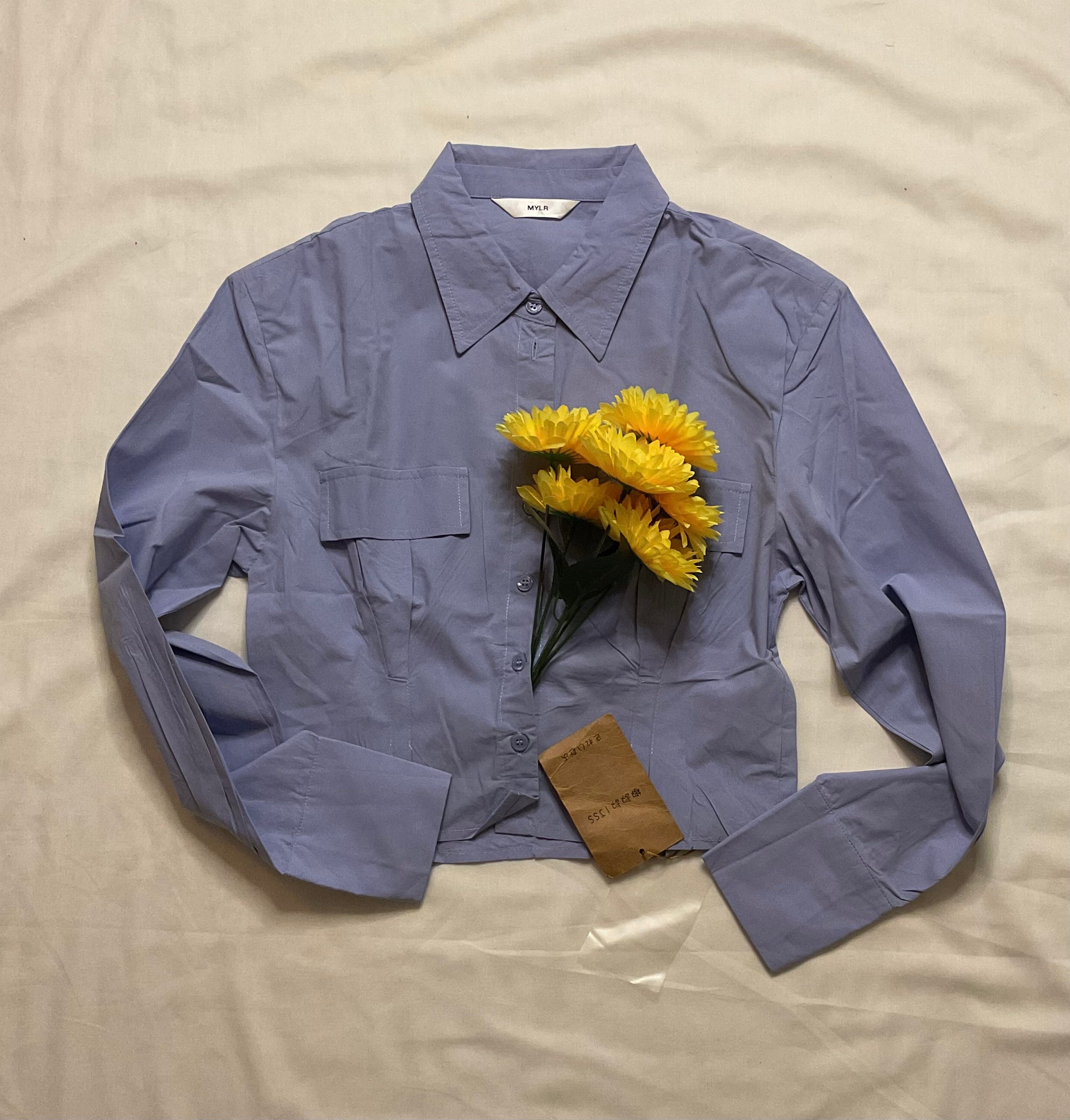 Orchid Cropped Shirt