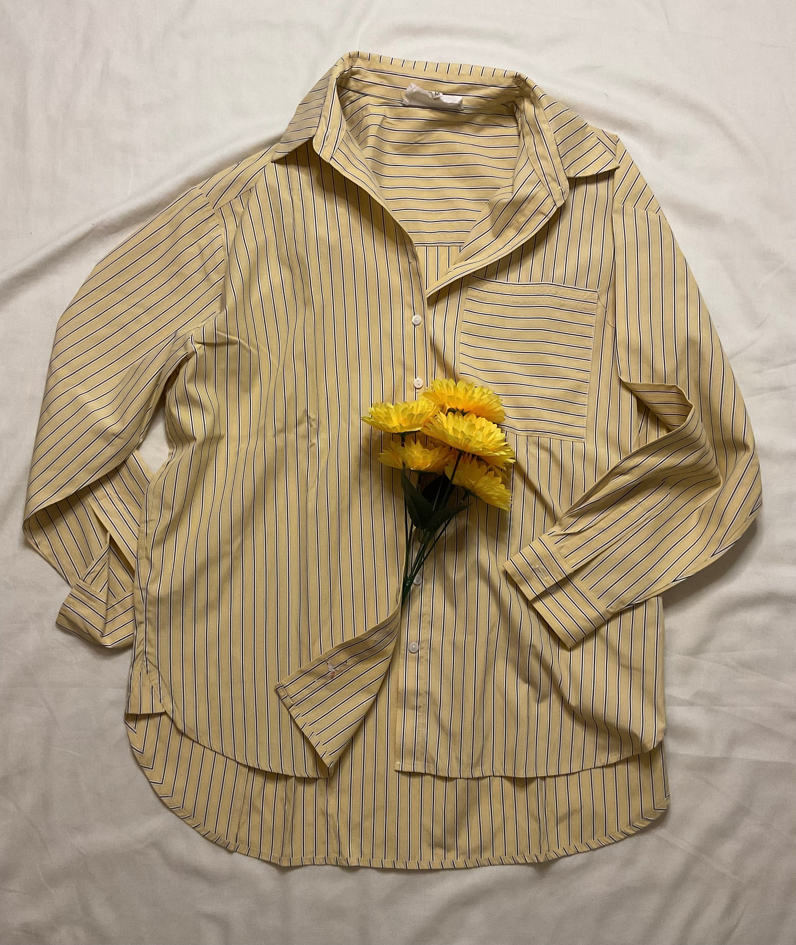 Sunbeam Stripe Oversized Shirt