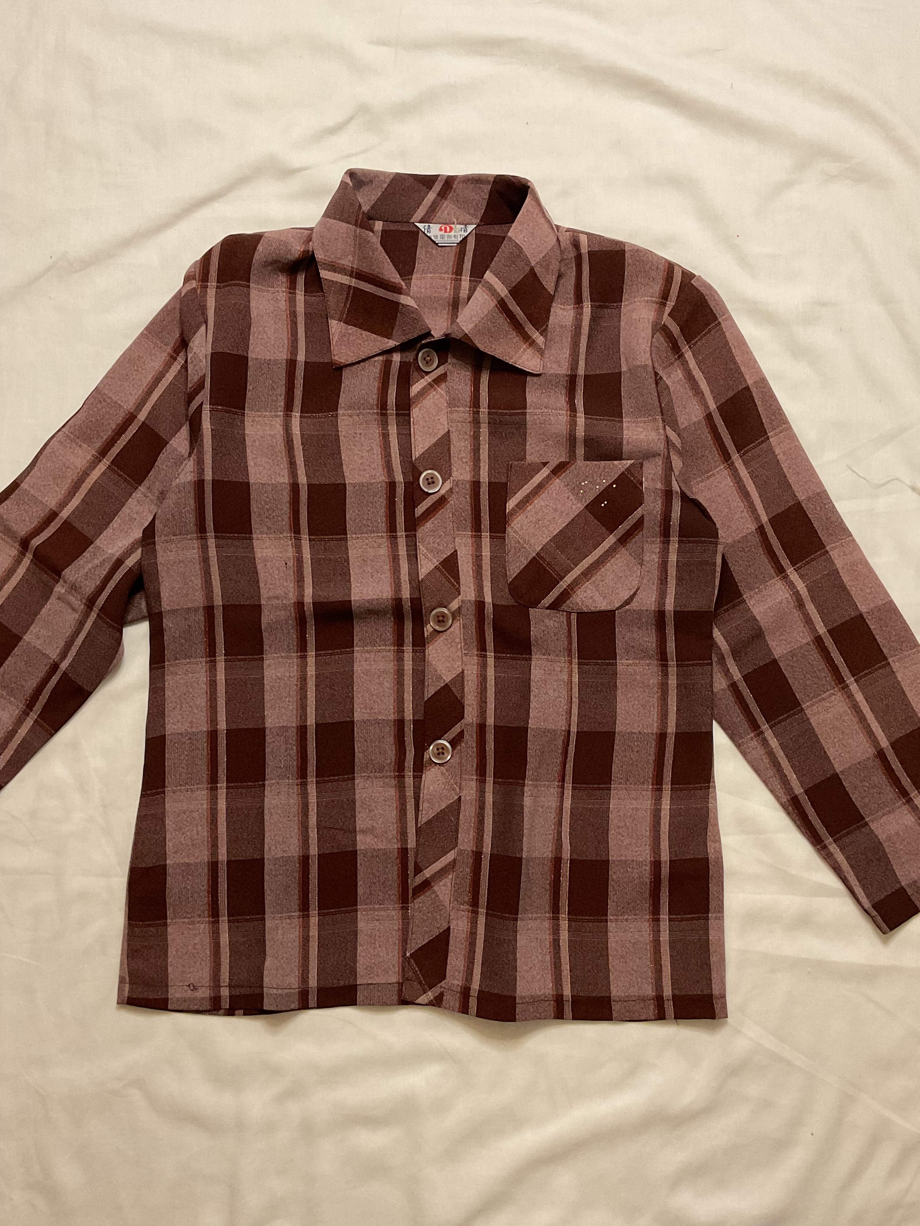 Berry Check Shirt