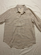 Cream Check Shirt