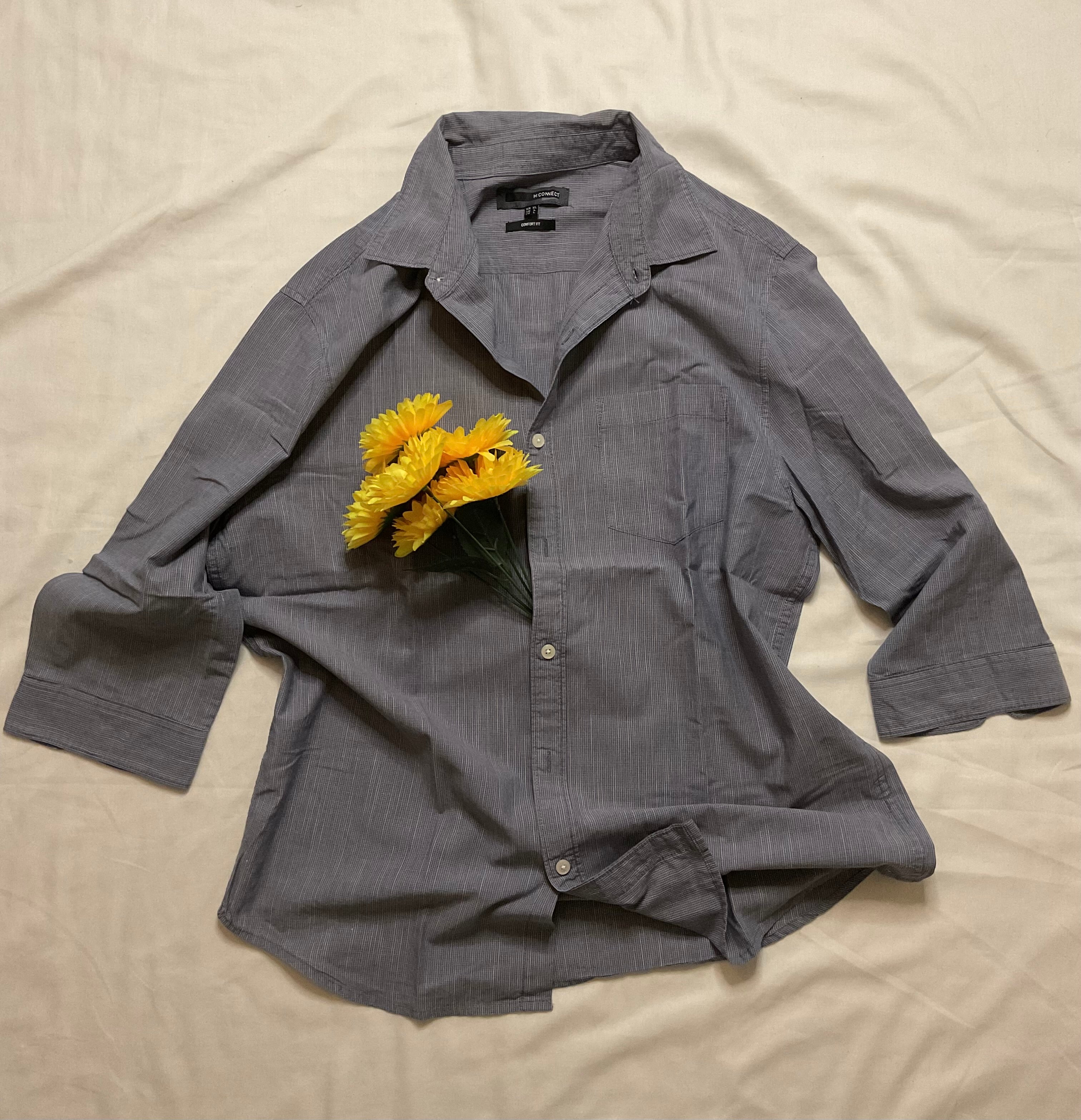 Graphite Blue Check Shirt