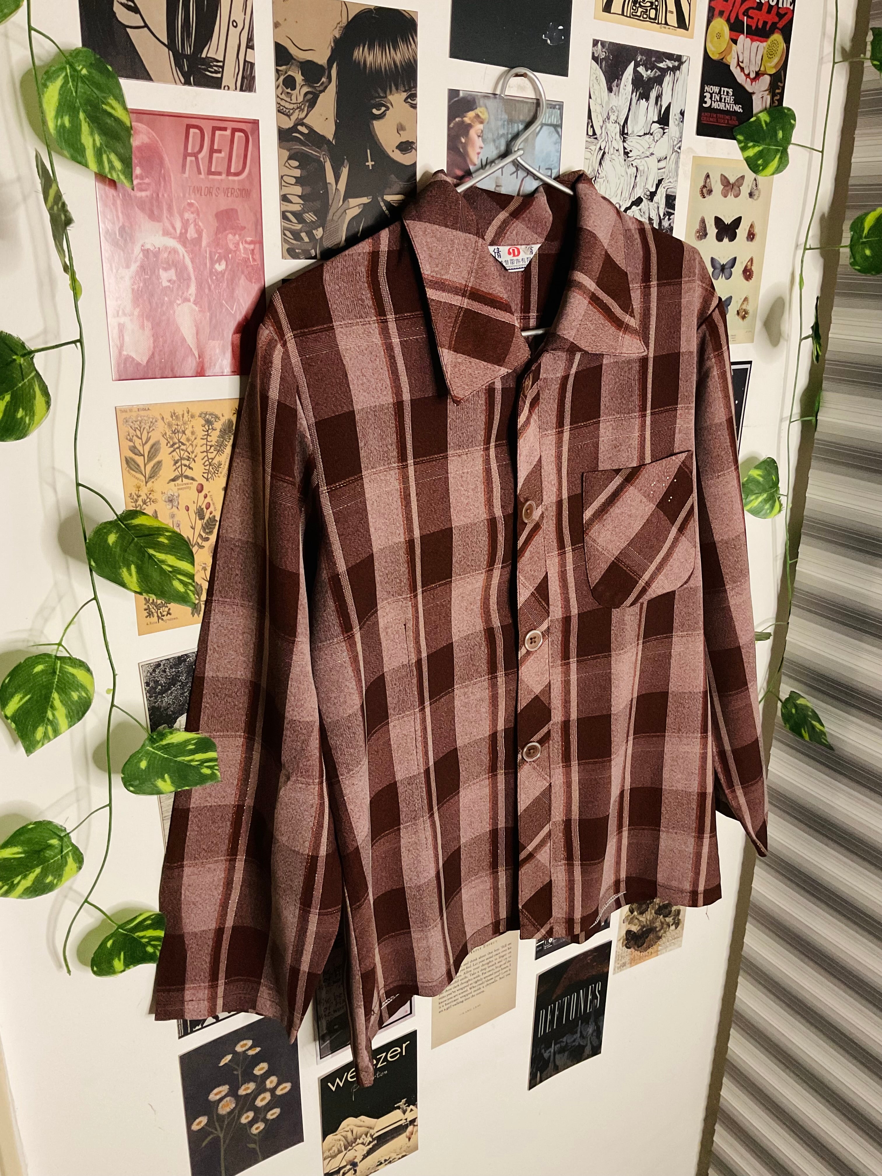 Berry Check Shirt