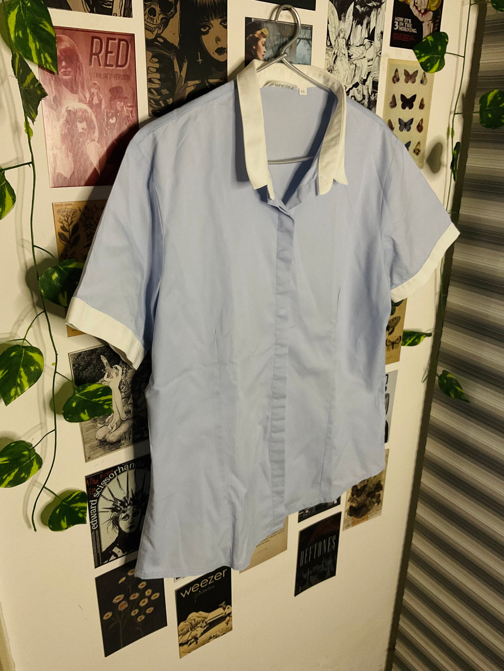 Baby Blue Tailored Shirt
