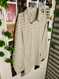 Cream Check Shirt
