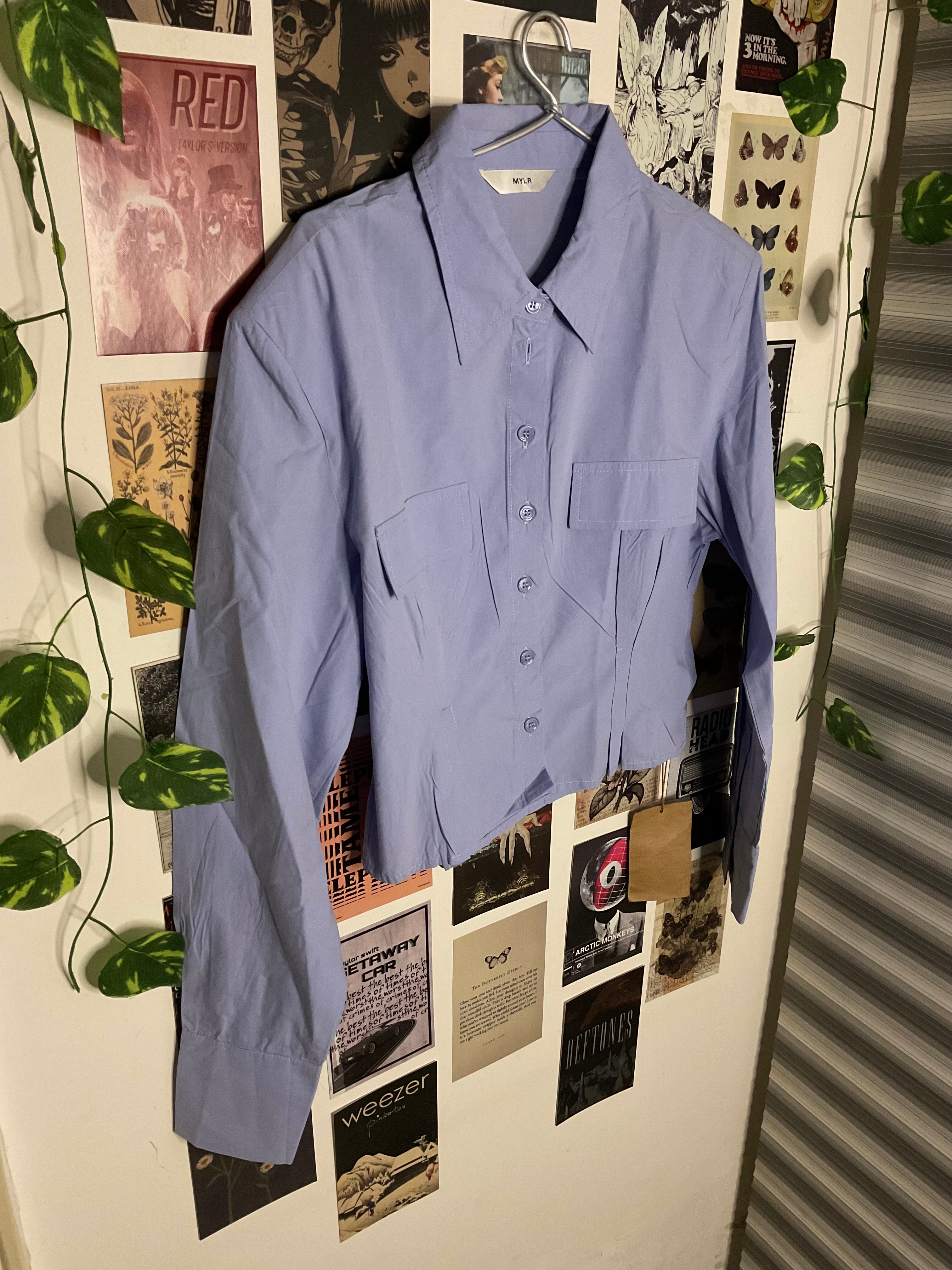 Orchid Cropped Shirt