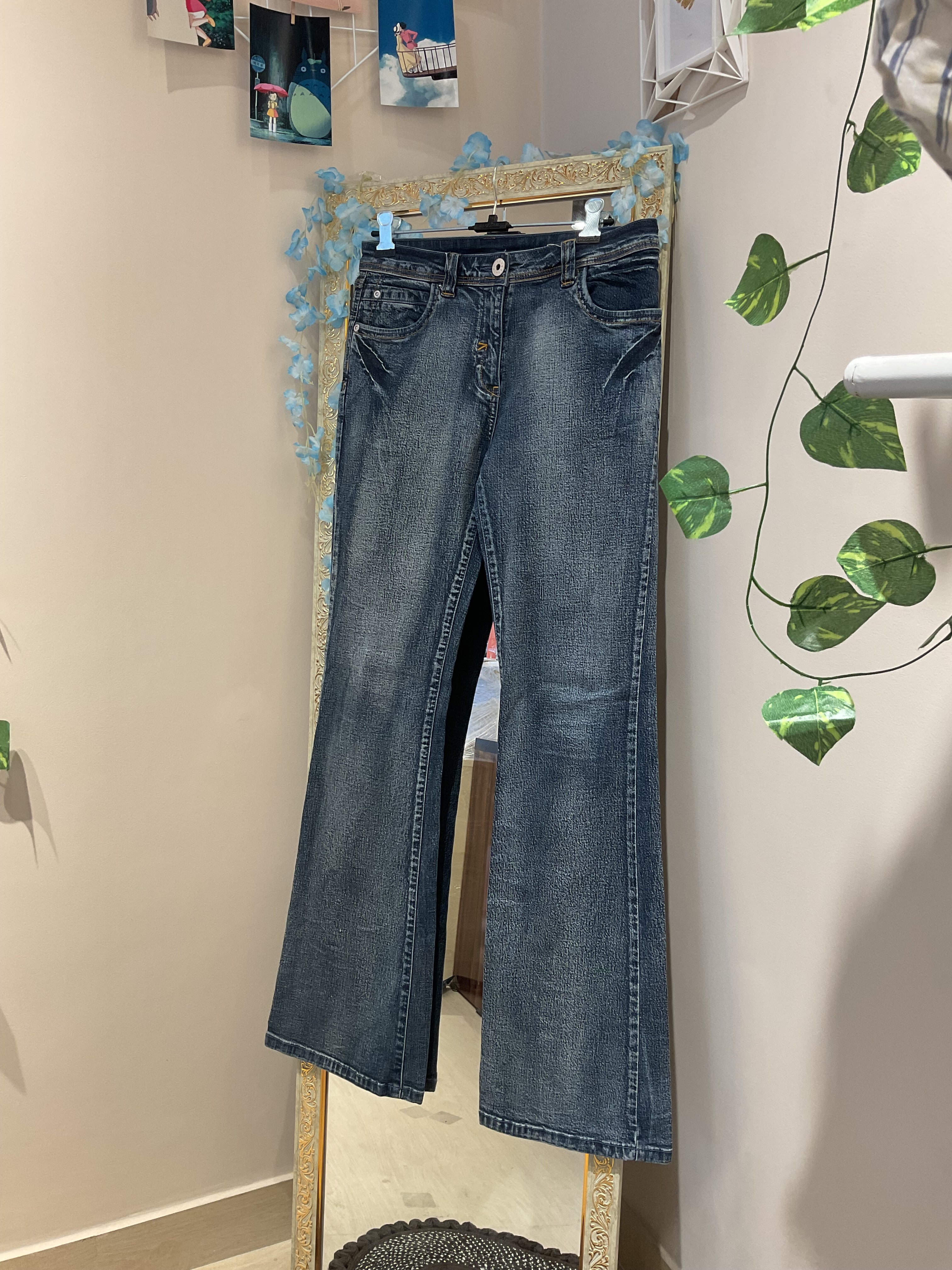 Blue Bloom Jeans