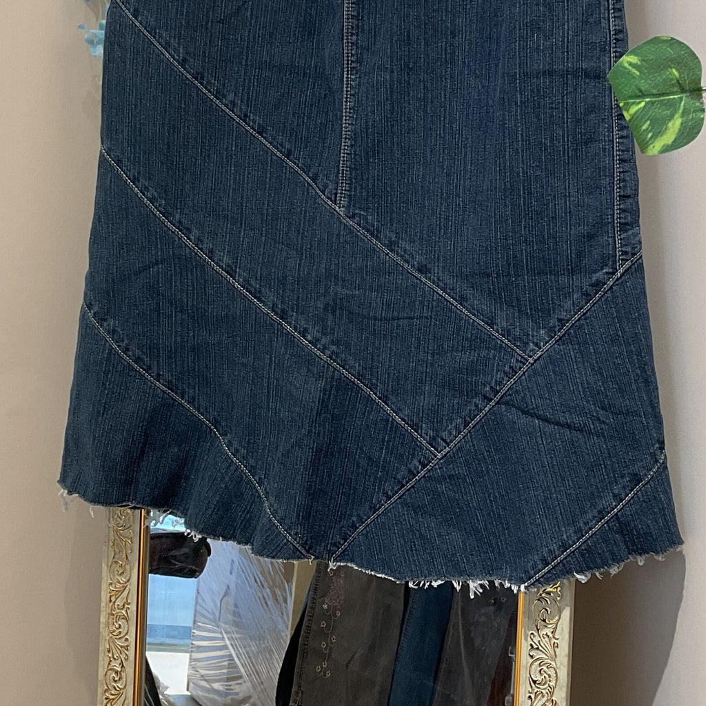 Panelled Midi Skirt