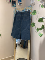 Panelled Midi Skirt