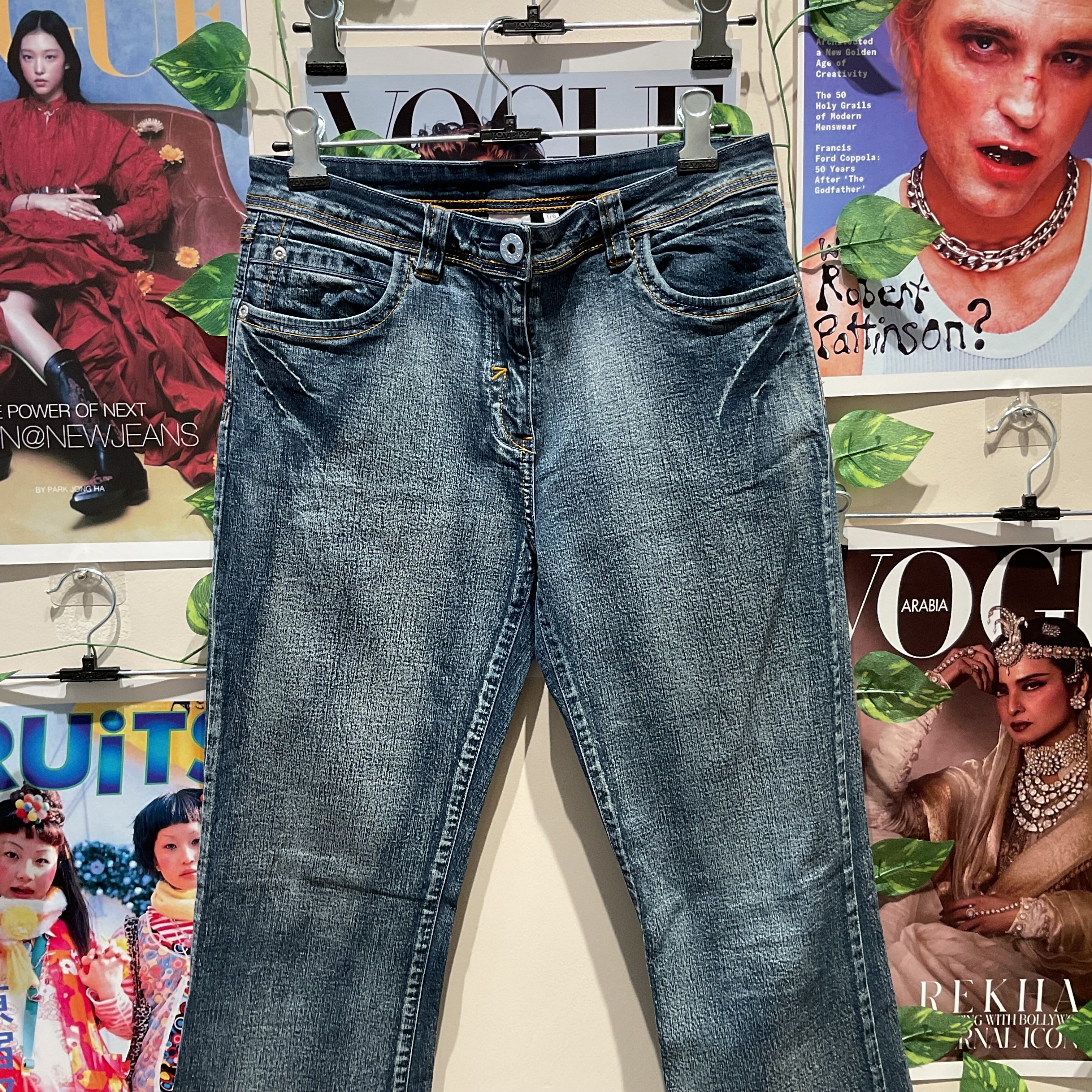Blue Bloom Jeans