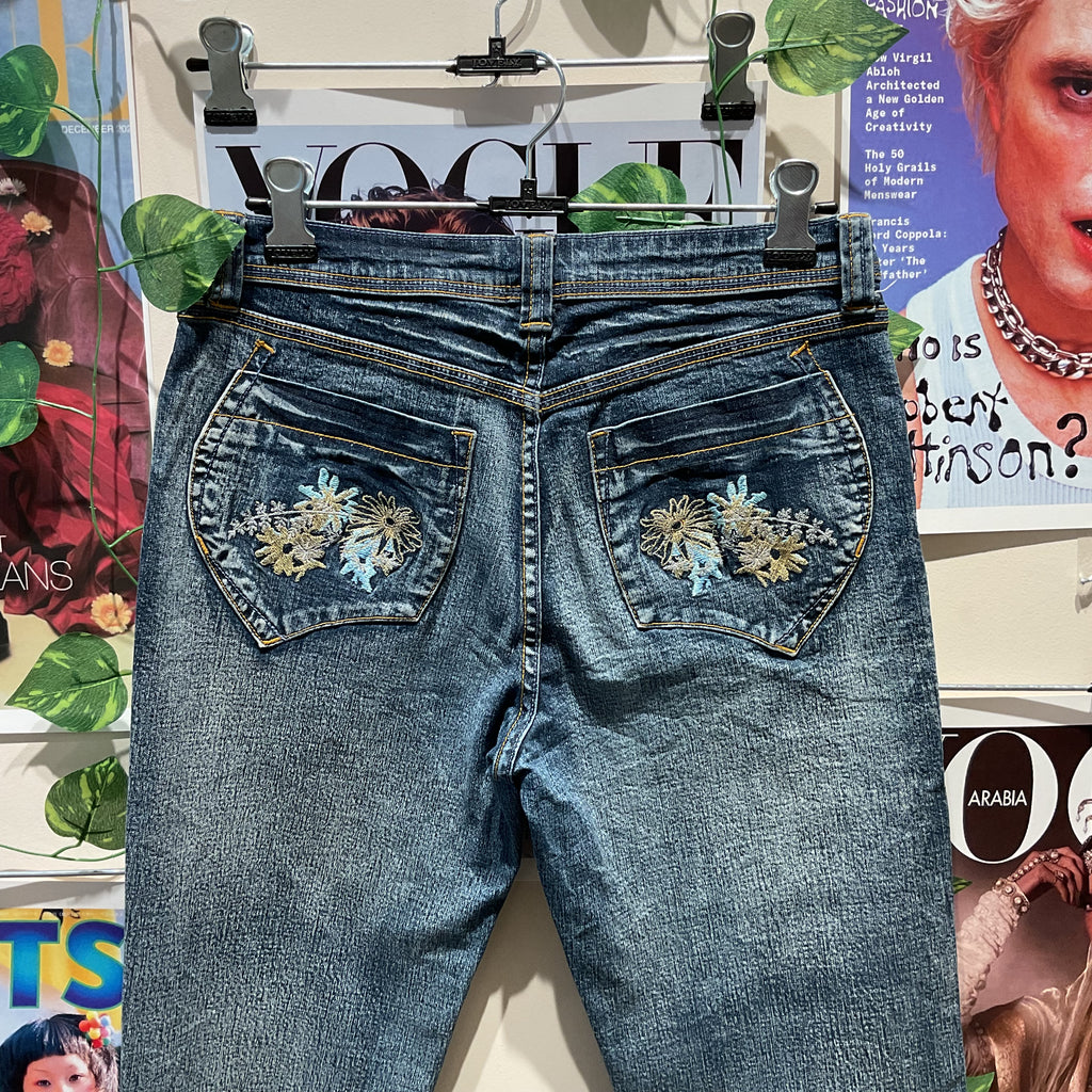 Blue Bloom Jeans