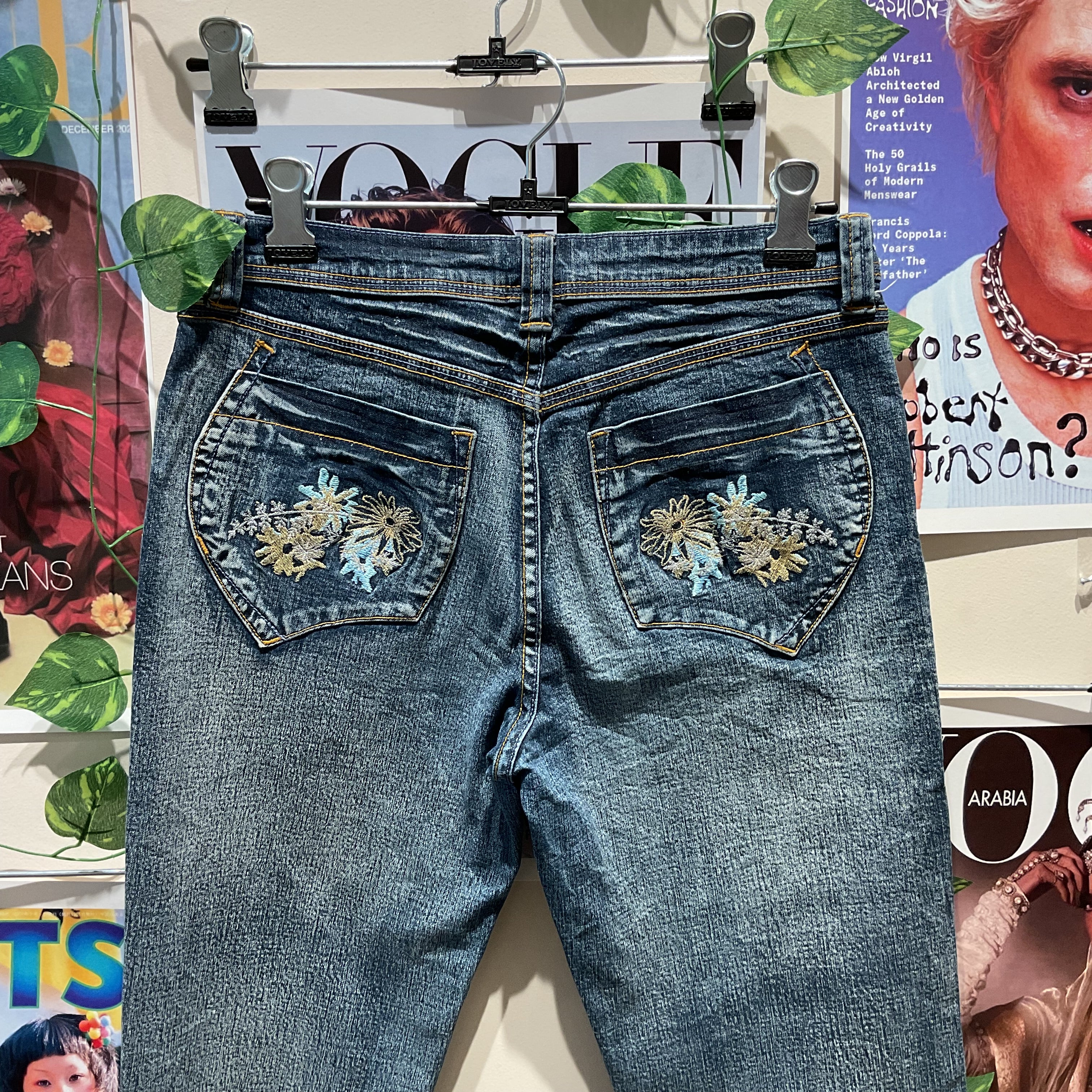 Blue Bloom Jeans
