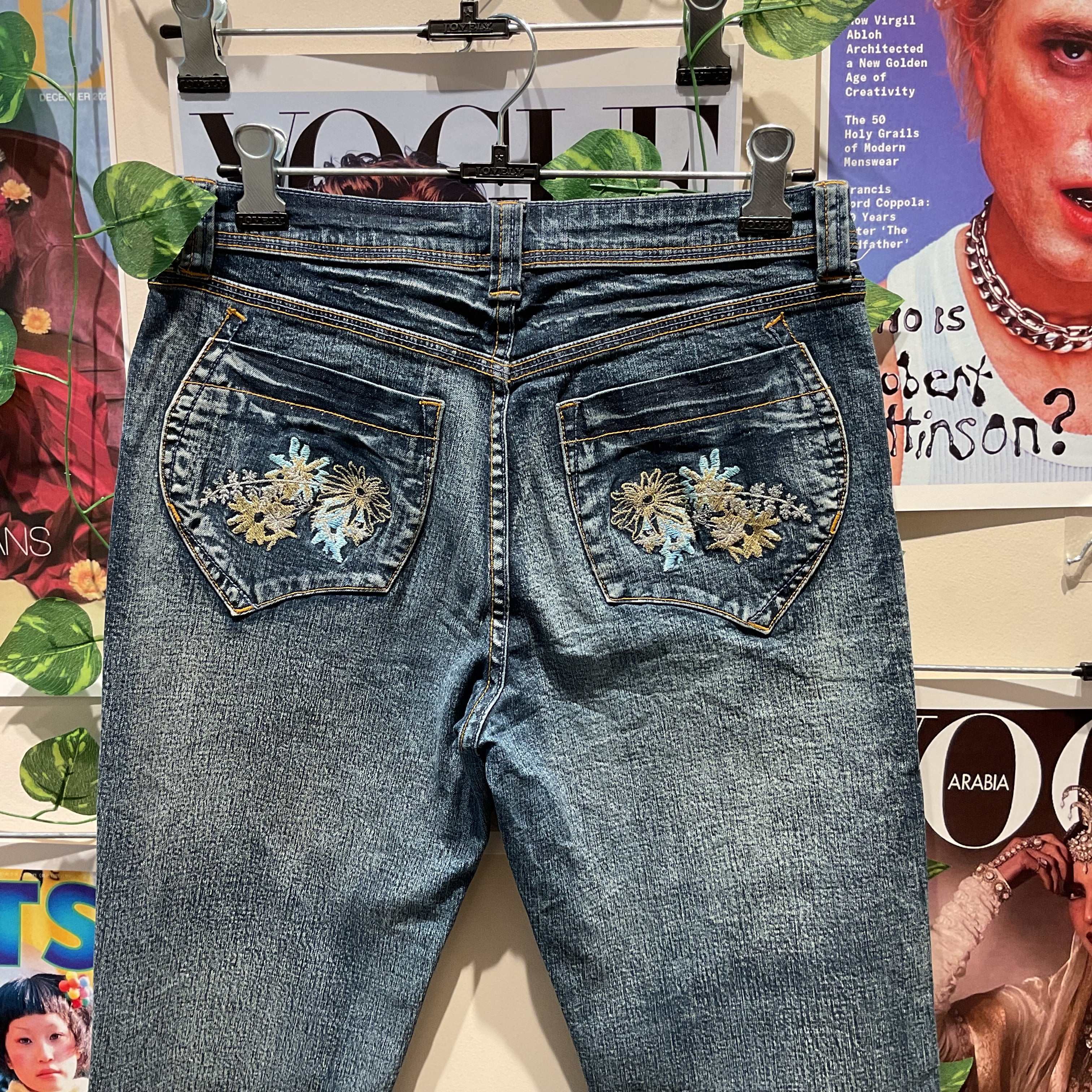 Blue Bloom Jeans