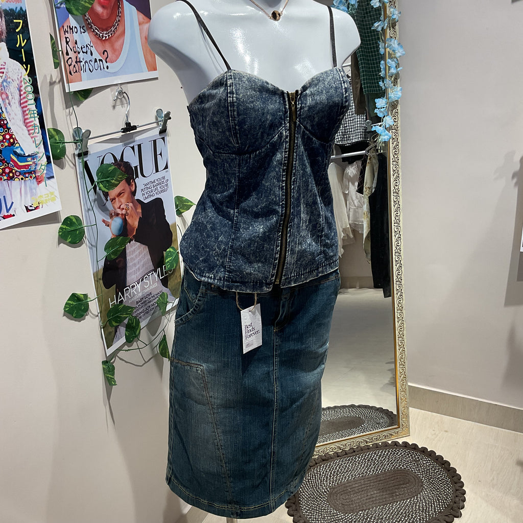 Strap Denim - 34" bust