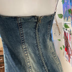 Strapline Denim Dress - 36" Bust