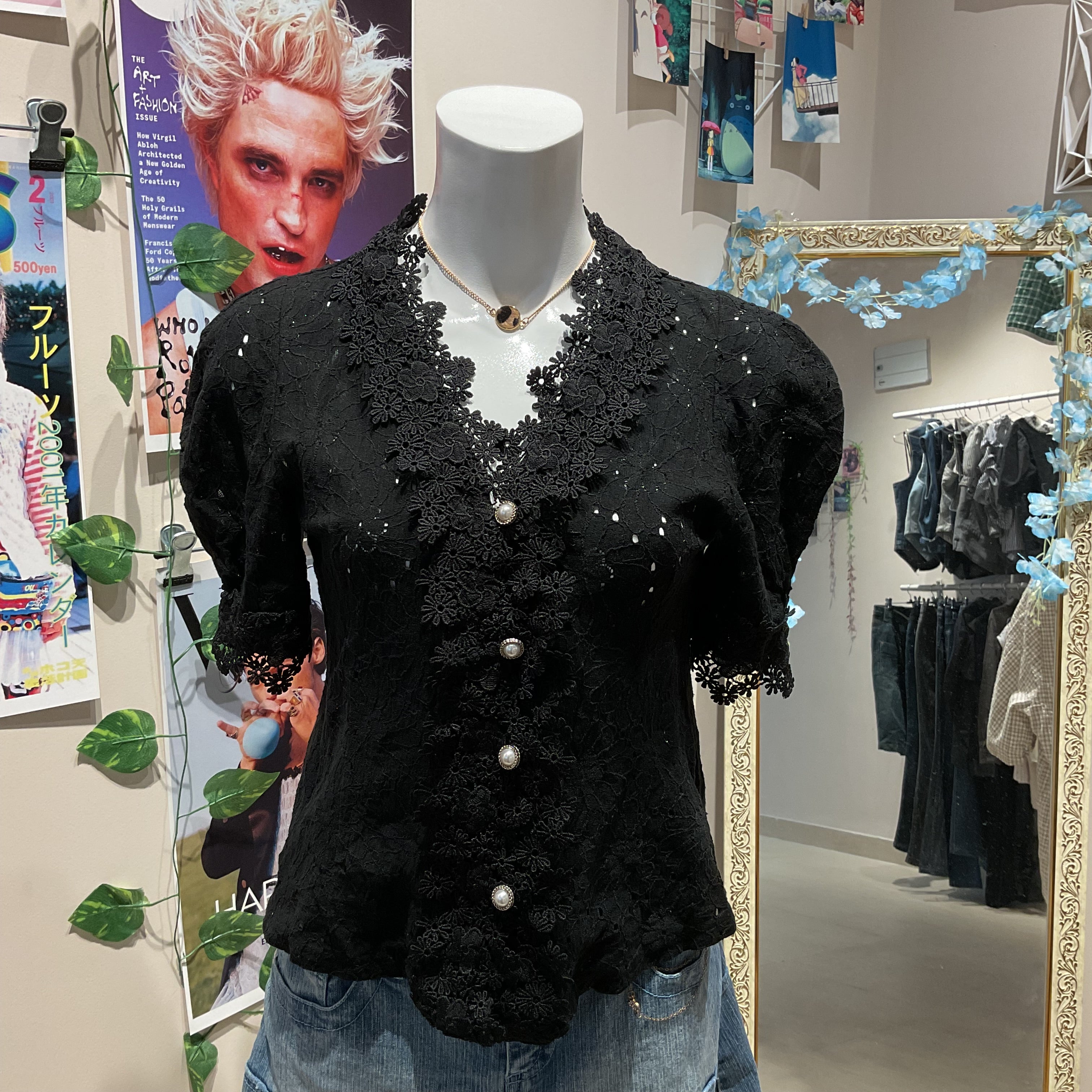 Floral Cut Top - 32" Bust