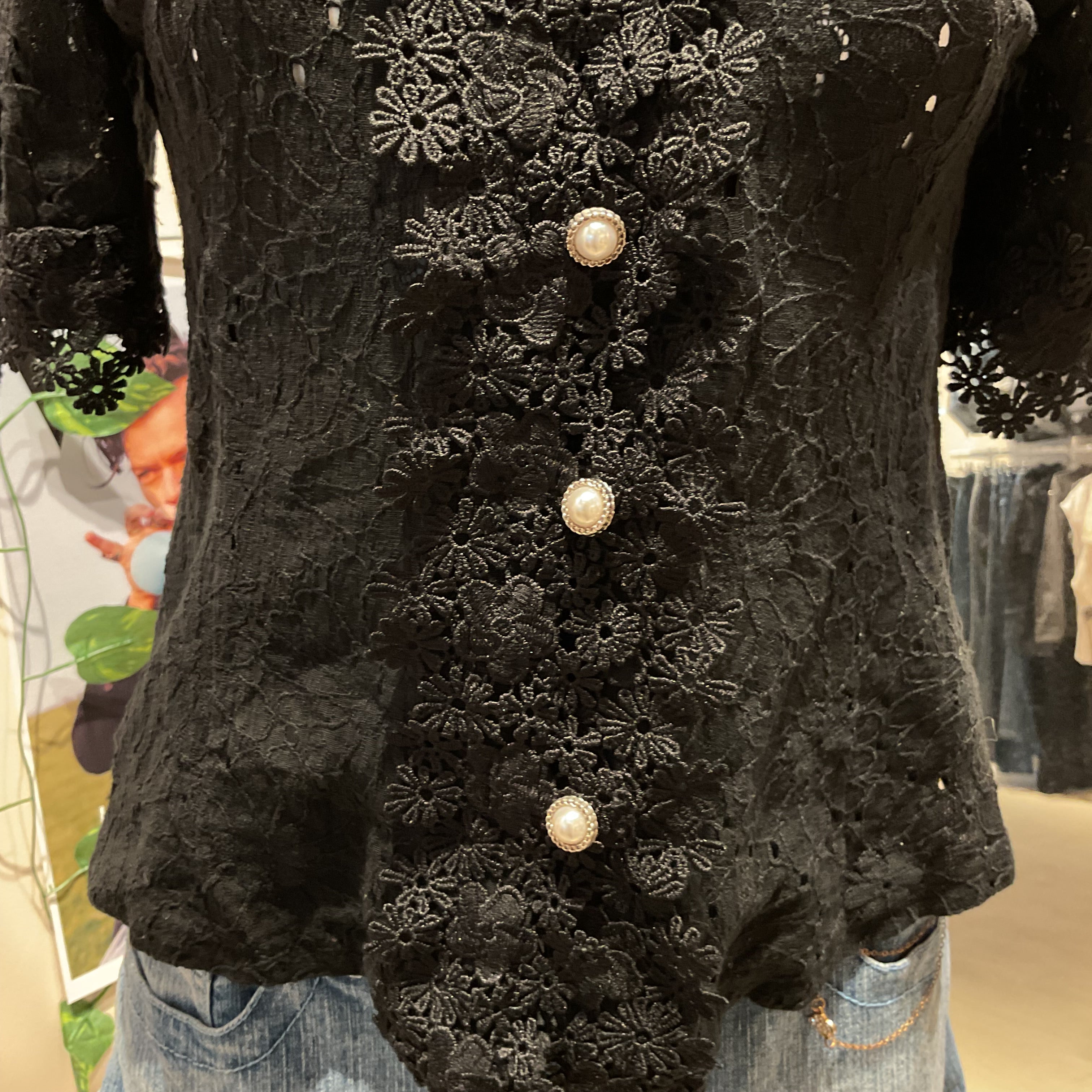 Floral Cut Top - 32" Bust