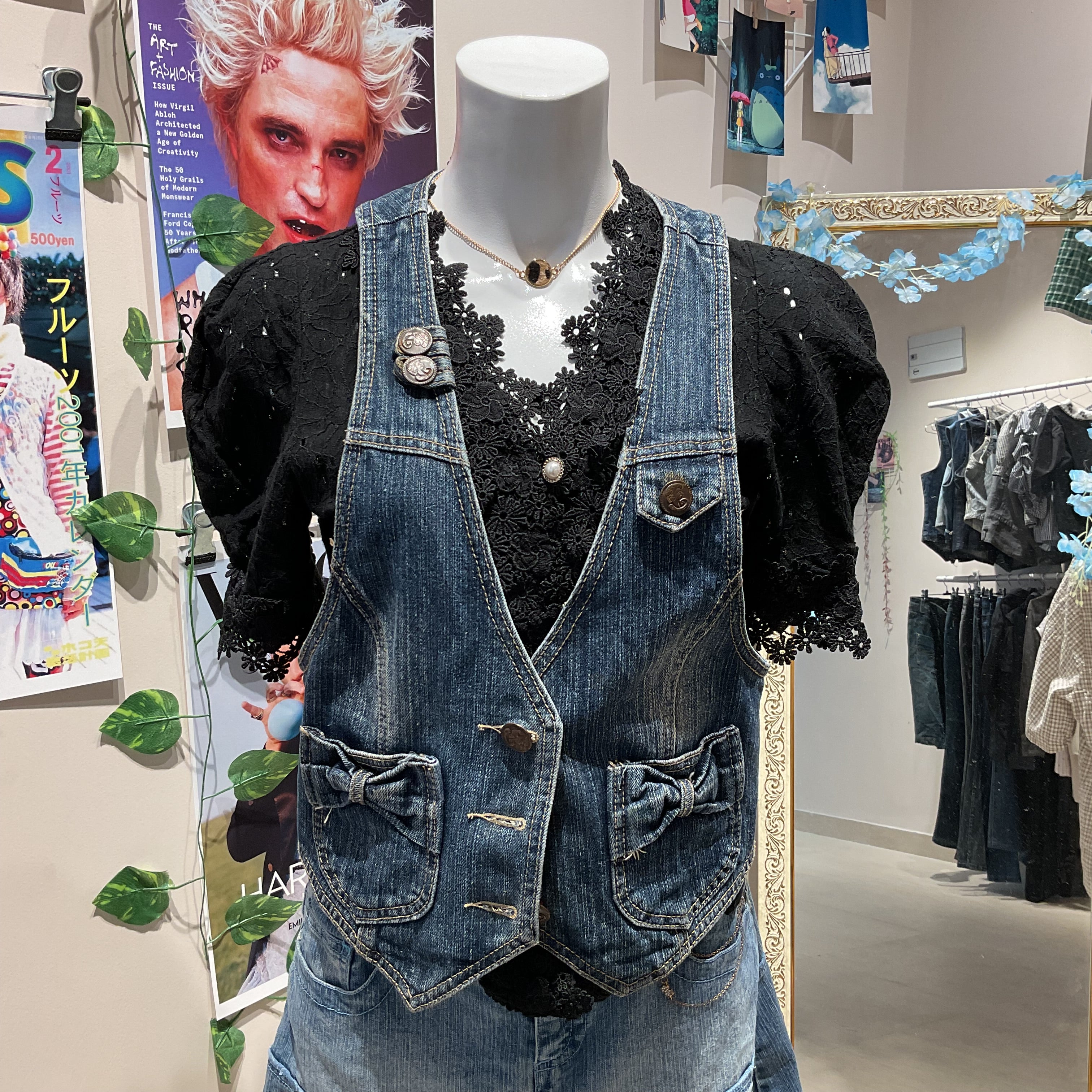 Floral Cut Top - 32" Bust